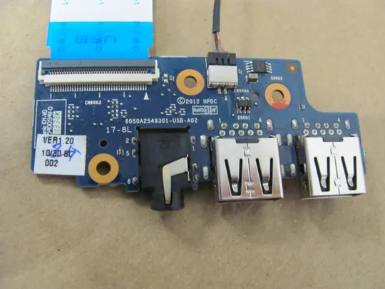 434-47 плата AUDIO USB  6050A2549301 для  HP ENVY 17 17-J 17t-j000 M7-J   оригінал Недорого