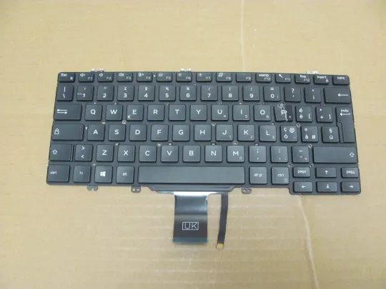 номер0954-22 клавіатура ДОНОР 07W9JY PK132EQ3B19 для Dell Latitude 5310 5300 2-in-1 7300  оригінал Ціна