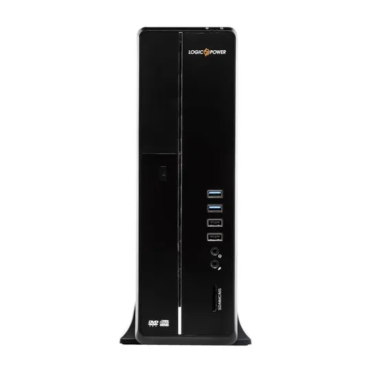 Купити Корпус Slim LP S602 BS 2хUSB2.0, 2хUSB3.0 + Блок питания Micro ATX 400W 8см