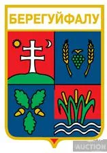 значок геральдика  Берегуйфалу  / Закарпатська область /  2 вид. Ціна