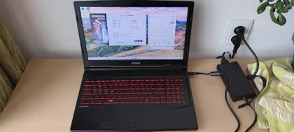 фото, Игровой MSI MS-16P6 Core i5-8300H/GTX 1050 4Gb/DDR4 16Gb/SSD 256Gb/ 15.6"