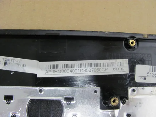 514-3 панель палмрест AP0HQ000400 для PACKARD BELL P7YS0 Aspire 7560, 7750 оригінал Недорого