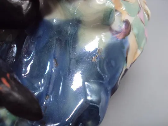 Фигура фарфор статуэтка Киев Царевна-Лебедь и коршун Сказка о царе Салтане высота 29,5 см №14559 Недорого