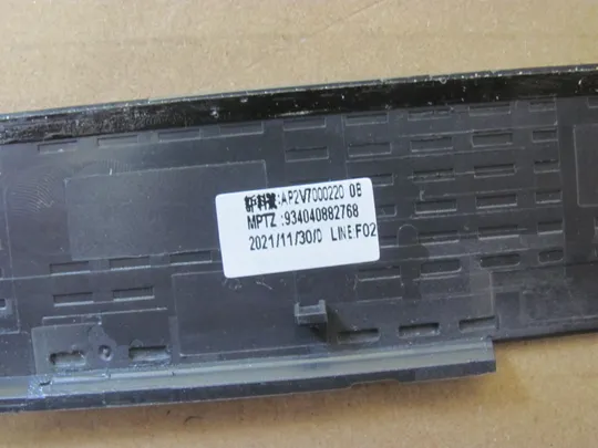 номер0973-4 рамка матриці matrix frame Окантовка дисплея Рамка екрана Корпус рамка матриці  AP2V7000220 09485G  для Dell Precision 7550 M7550  7560 оригінал Продаж