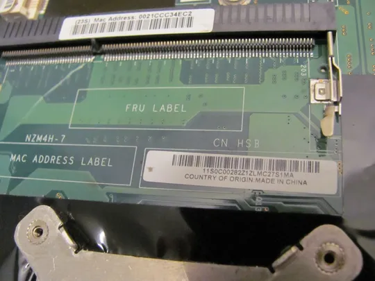 536-19 материнська плата РОБОЧА 04Y1408 LABEL для LENOVO T430i T430 T430 оригінал Торговий майданчик