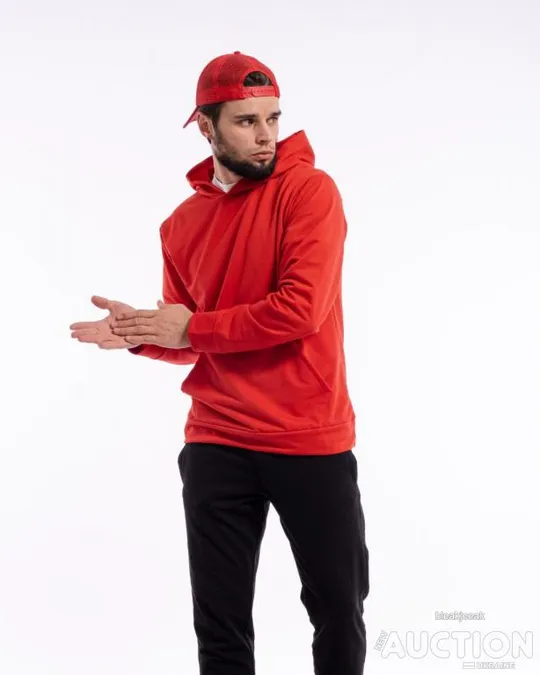 Чоловіче худі - Wizard колір червоний Інтернет-аукціон