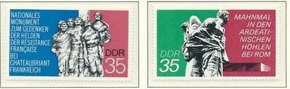 фото, ГДР Памятники антифашистской борьбы 1974