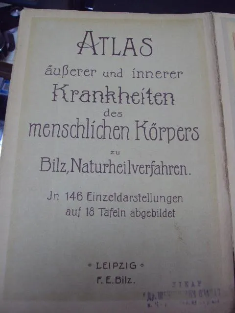 книга bilz das neue naturheilverfahren анатомия человека №69 Недорого