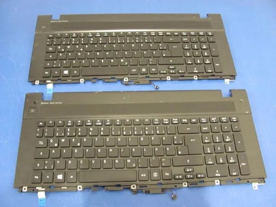 №21-3 кришка палмрест 13N0-7NA0V01 з клавіатурою для ACER V3-772G оригінал Ціна