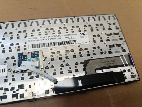 номер1033-3 клавіатура робоча CP670816-04  для Fujitsu LifeBook  Fujitsu Lifebook E733 E734 E743 E744 U745 E546 E547 E544 E736 E746 T725 T726 оригінал Де купити