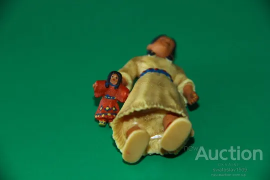 индеец индианка девочка Сиу SCHLEICH ФРГ 90-100мм Де купити