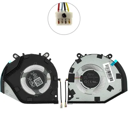 фото, Оригінальний вентилятор для ноутбука ASUS (H7606 series), 5V, (GPU FAN), (13NB1420M03011)