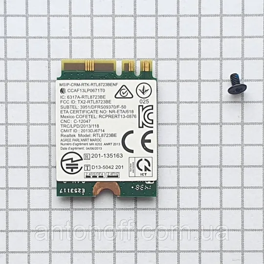 Купити Wi Fi модуль Lenovo G50-30 / 20-200570 Realtek RTL8723BE для ноутбука оригінал