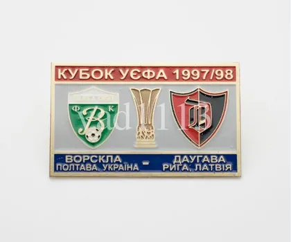 фото, Ворскла Полтава - Даугава Рига Латвия Кубок УЕФА 1997-98