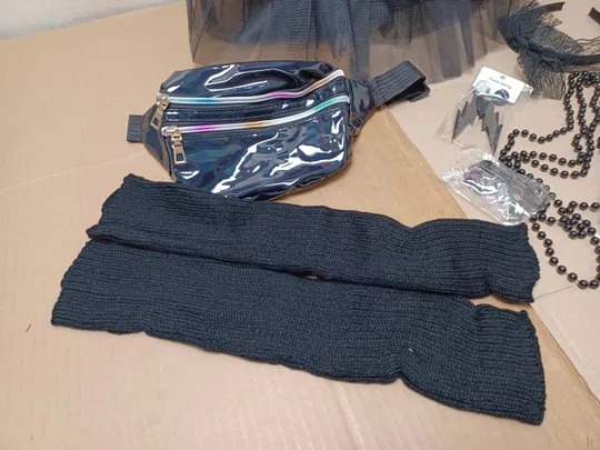 карнавальний костюс Аксесуари для костюмів 80-х років РОЗМІР 3XL (ящик 27) З аукціону