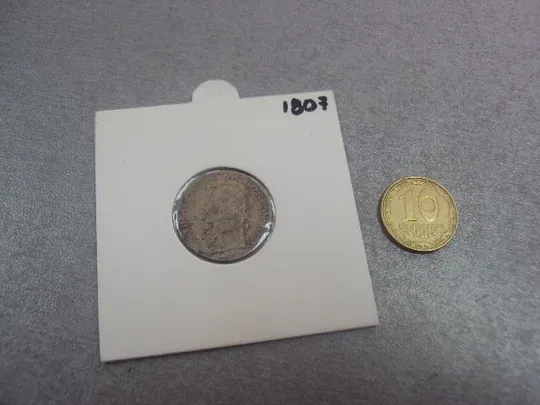 монета польша 3 гроша Фридрих III Пруссия 1807 А серебро №328 Ціна