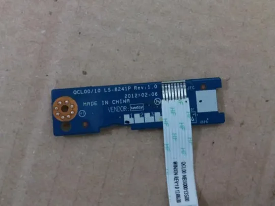 №324-9 Плата кнопки LED LS-8241P для Dell INSPIRON R15 5520 7520 оригінал Продаж