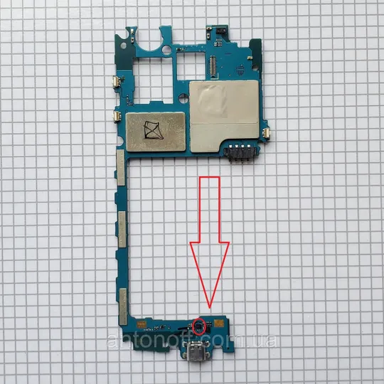Неисправна плата Samsung J260F Galaxy J2 Core 2018 (на запчастини) Ціна