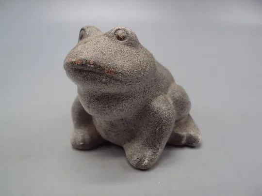 Фигура керамика статуэтка миниатюра жаба лягушка жабка высота 5,7 см №10574 Ціна