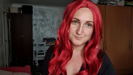 Червона перука Р-52 Ціна