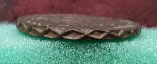 1738 год монета интересная редкая двуглавый орел, медь EVD18 Продаж