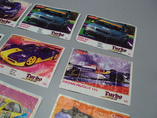 Вкладыши Turbo Sport Kent 51, 73, 81, 102, 110, 127, 135, 203, prototype 454 лот 10 шт №17935мя Недорого