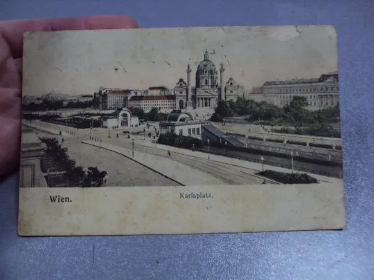 Купити открытка wien karlsplatz вена карлсплац 1914 №2335