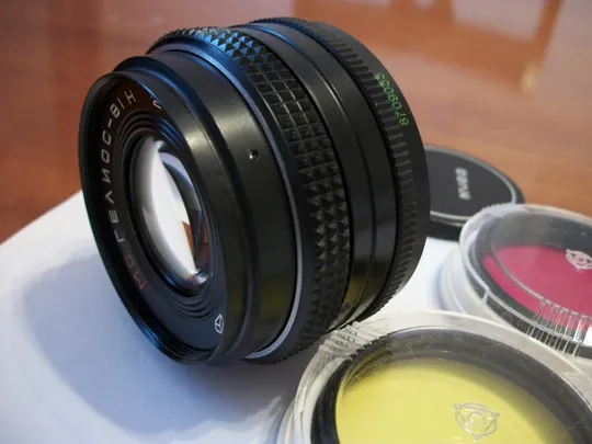 Купити Объектив [Новый] Гелиос-81Н , МС,  крышка передняя и Два светофильтра