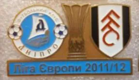 фото, Днепр Днепропетровск - Фулхэм Англия Лига Европы 2011-12