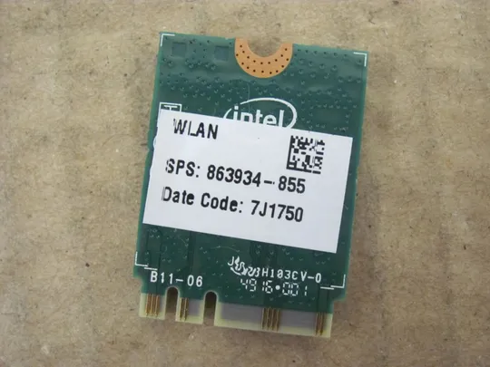 Купити 43-48 адаптер WI-FI 863934-855 для HP 250 255 G6 Pavilion 15-BS 15-BW 15-BU оригінал