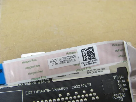 номер0977-11  тачпад Сенсорна панель з кріпленням 06HWXW A219B2 A2193D AM3MN000N00 NBX0002ZR00 для DELL Precision 7670 7680 7770 7780 оригінал Продаж