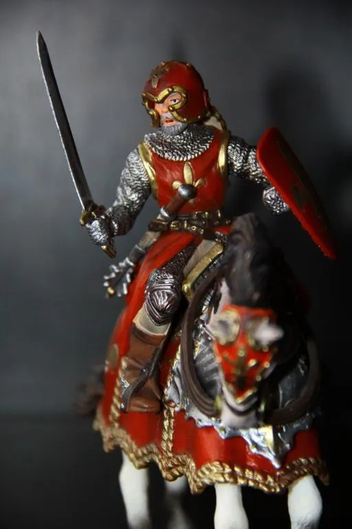 рыцарь на коне с мечем SCHLEICH 90-100мм ФРГ Інтернет-аукціон