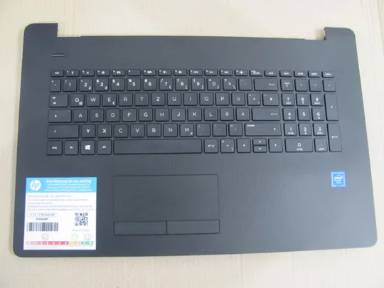 номер0213-12 Кришка панель палмрест тачпад клавіатура РОБОЧА 460.0C700.0001 921267-041 для HP Pavilion 17-AK 17-BS  оригінал Ціна