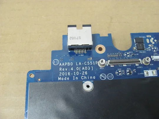 номер0908-6 материнська плата AAPB0 LA-C551P i7-6820HQ SR2FU для DELL Precision 17 7710 7720  оригінал З аукціону