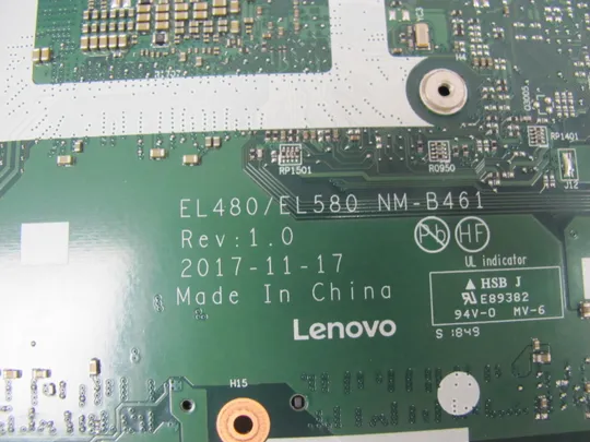687-5 материнська плата EL480/EL580 NM-B461 SR3LC  i7-8550U для Lenovo ThinkPad L480 L580 оригінал в Україні