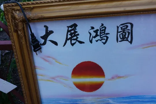 Светящаяся Электро Картина орел и море большая, в раме 150 х 99,2 см, без рамы 144 х 93,2 см №134 Недорого