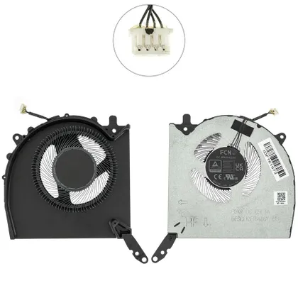 фото, Оригінальний вентилятор для ноутбука Lenovo (Legion Pro 5 16IRX8), CPU FAN, 12V (кулер)