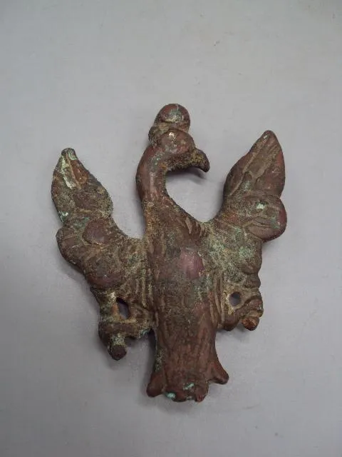 Деталь запчасть орел с мечами бронза Польша запасная часть к подсвечнику размер 9,8х7,6 см №14249 Інтернет-аукціон