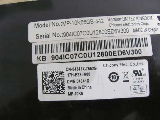 727-1 клавіатура робоча 04341X 0567VK  MP-10K66GB-442 для Dell Inspiron M4040 M4110 M5040 N4050 N4110 Vostro 1540 3550  оригінал Інтернет-аукціон