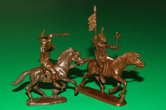 індіанське поселення табір СІУ №1209  индейцы ATLANTIC 60мм ПОВНИЙ НАБІР 5 !! Продаж