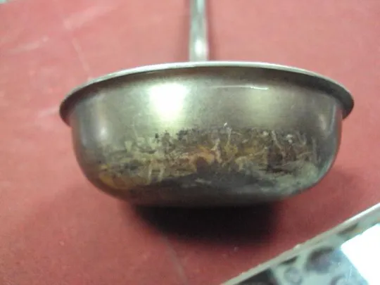 черпак мельхиор посеребрение 33 см клеймо V.S.F.100 №1726 Характеристики