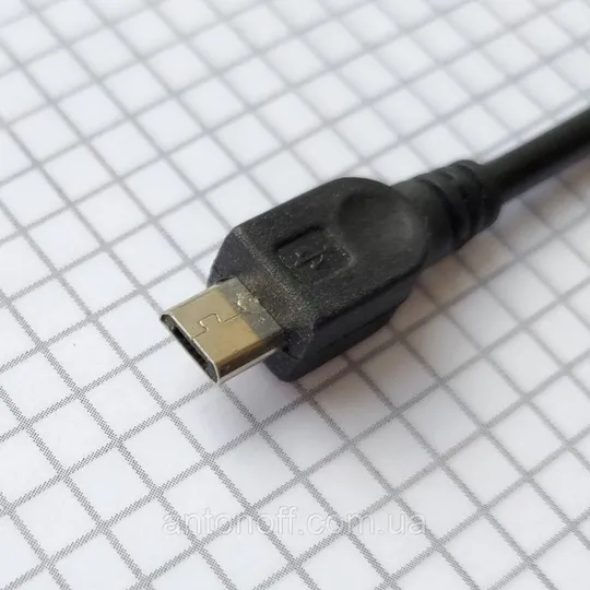 Купити Micro USB OTG кабель адаптер перехідник 0.1м чорний