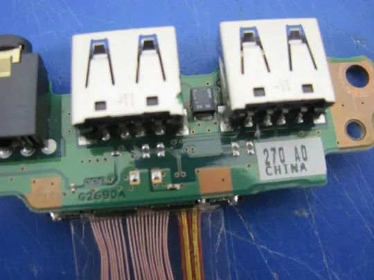 №242-19 USB Audio плата FHNJK1 G2690A для TOSHIBA Tecra A11 оригінал Де купити