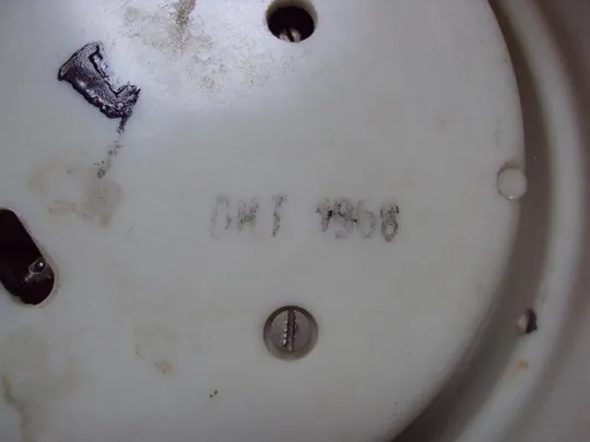 Барометр настенный ГМП 1968 год ссср высота 5 см, диаметр 10,2 см №11404 Інтернет-аукціон