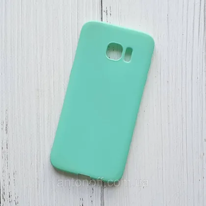 фото, Чохол Samsung G935F Galaxy S7 Edge для телефона силіконовий Mint