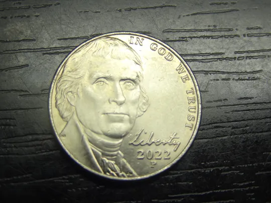 5 центів 2022 P США Ціна