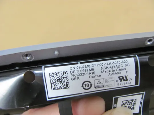 840-27 Кришка панель палмрест 0PVC0H клавіатура 0997M8  для Dell Latitude 9420 2-in-1  оригінал Інтернет-аукціон