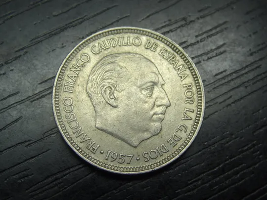 Купити 5 песет Іспанія 1957 (1961)