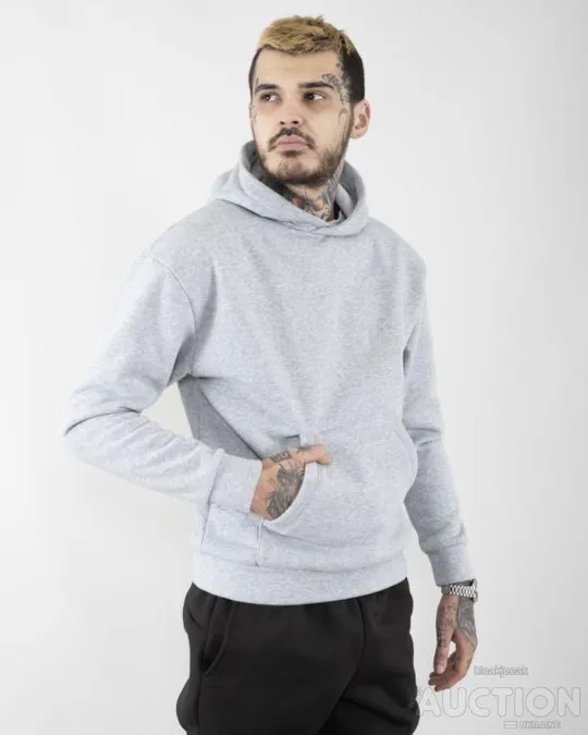 Унісекс худи утеплене Karian колір меланж Продаж