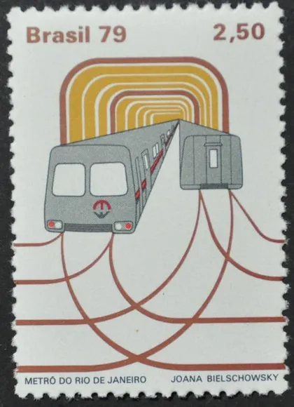 фото, Бразилия Транспорт Метро 1979